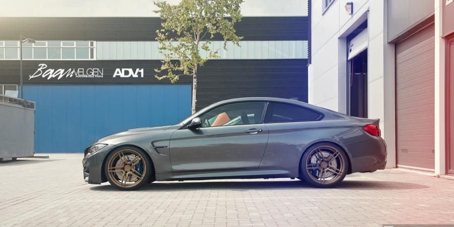  BMW M4 Coupe on Golden ADV.1 Wheels 2014 года  (фото 6 из 9)